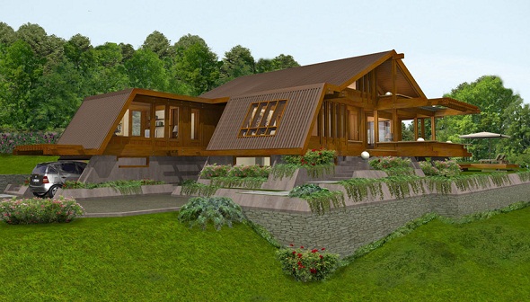 Экологический дом, вариант 9