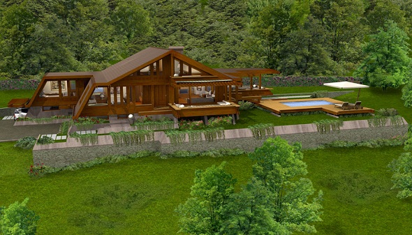 Экологический дом, вариант 5