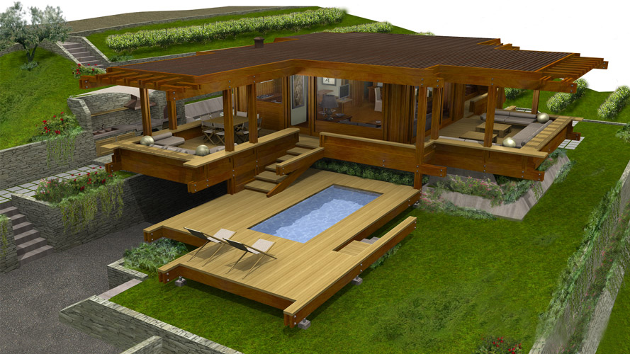 Экологический дом, вариант 3