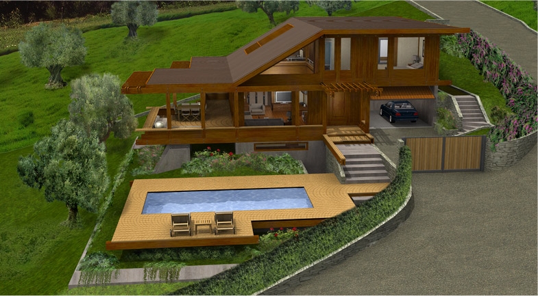 Экологический дом, вариант 4
